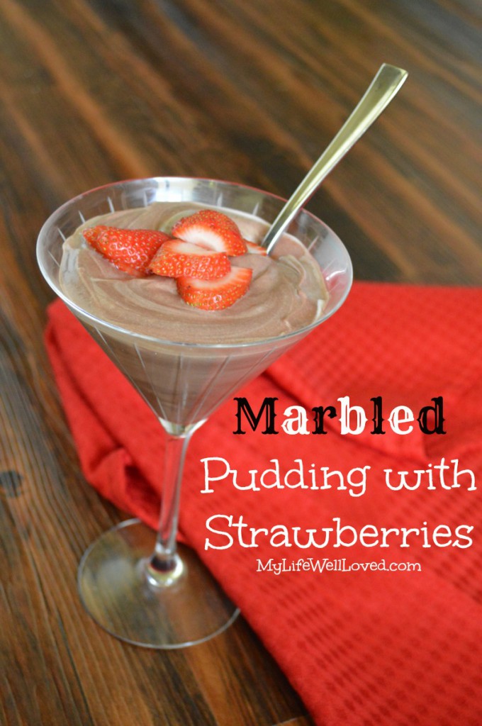 Pudding and Strawberries Recipe