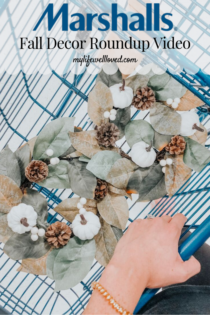 Marshalls Fall Decor Roundup To Get You In The Spirit Of Fall by Life + Style Blogger, Heather Brown // My Life Well Loved
