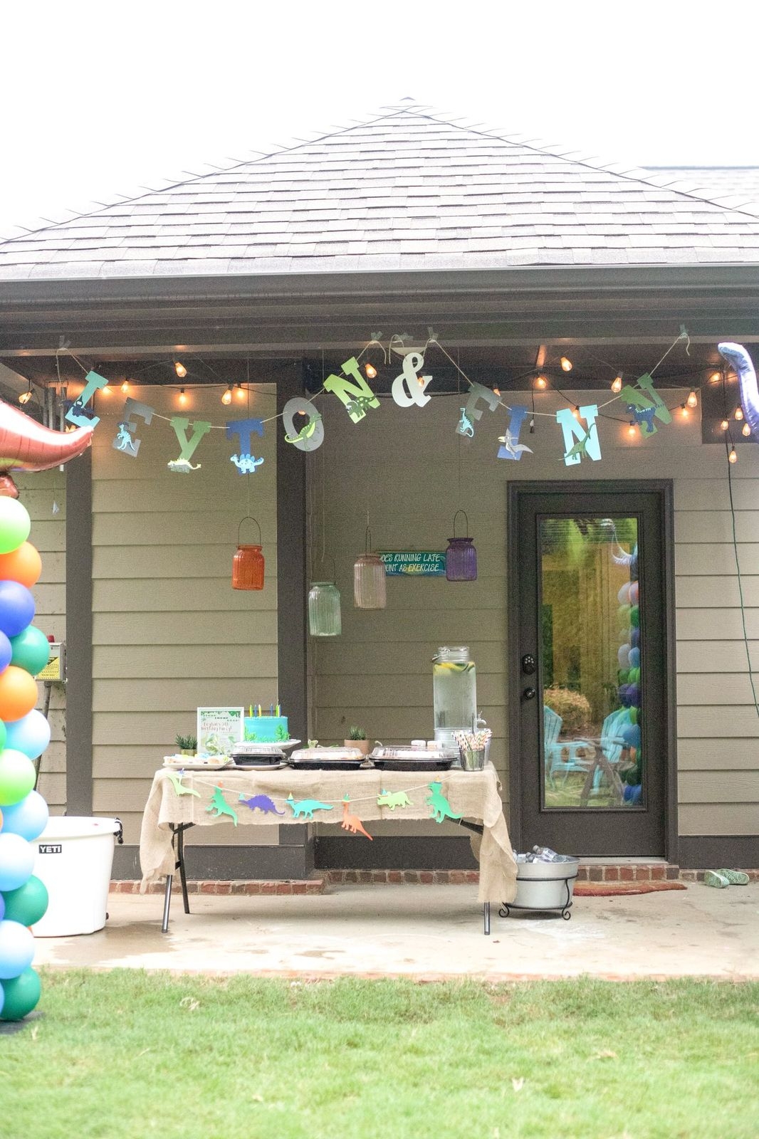 Dino Birthday Party by Alabama Family + Lifestyle blogger, Heather Brown // My Life Well Loved