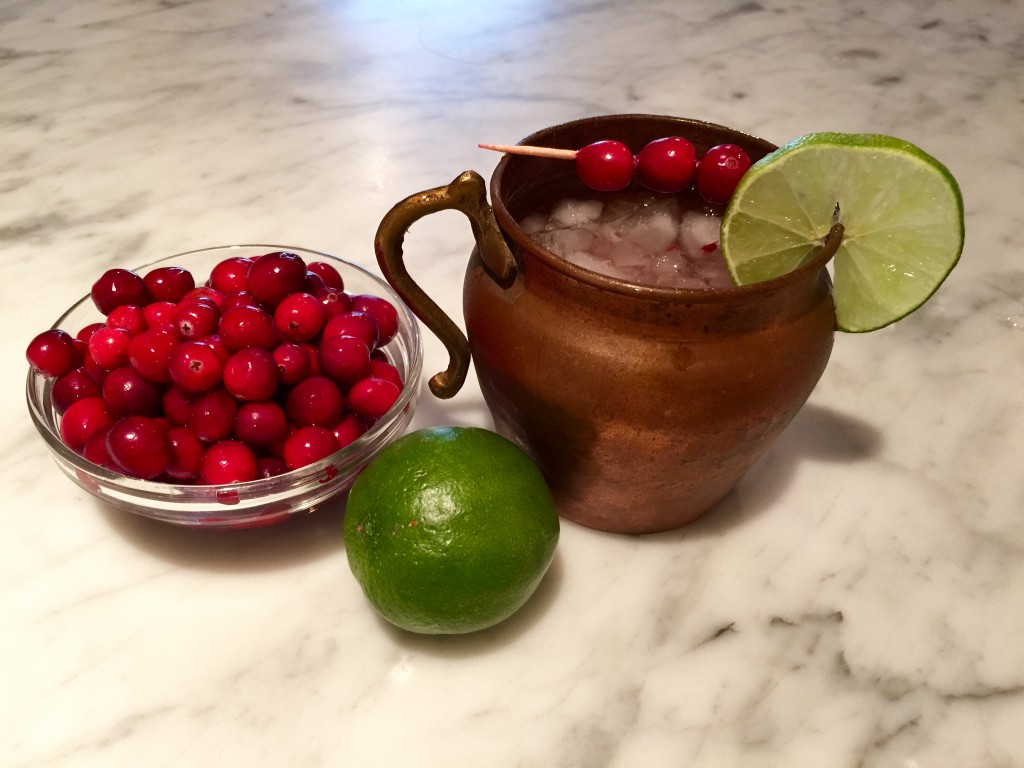 Cranberry Moscow Mule