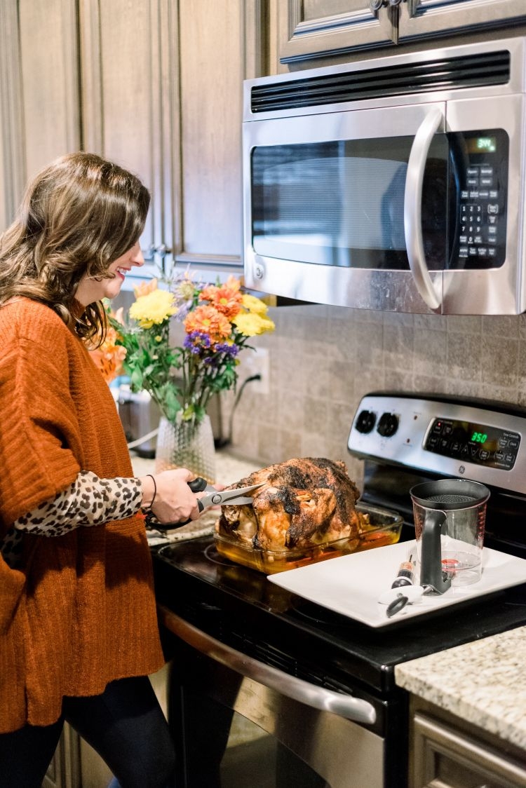 Sharing a turkey recipe sure to please your friends and family this holiday season by Heather at MyLifeWellLoved.com // #cajunturkey #recipe #thanksgivingrecipe