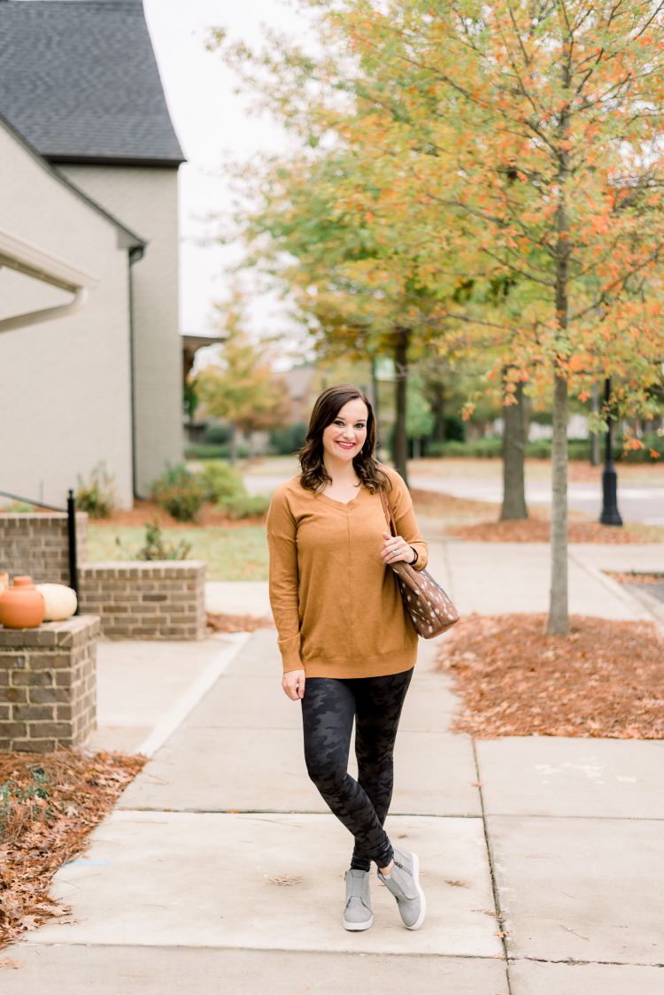 17 Ways to Style Your Spanx Faux Leather Leggings by Alabama lifestyle + fashion blogger My Life Well Loved // #spanxleggings // #spanxfauxleatherleggings // #topstowearwithleggings // #shirtsforleggings