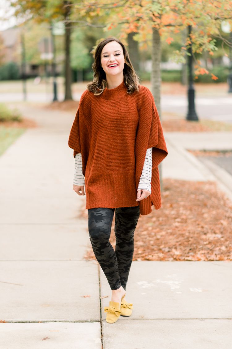 17 Ways to Style Your Spanx Faux Leather Leggings by Alabama lifestyle + fashion blogger My Life Well Loved // #spanxleggings // #spanxfauxleatherleggings // #topstowearwithleggings // #shirtsforleggings