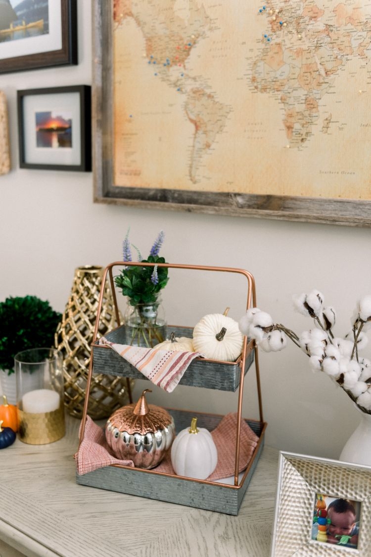 Fall Home Decor Ideas by Heather at MyLifeWellLoved // #falldecor #fall #DIYdecor #momhack