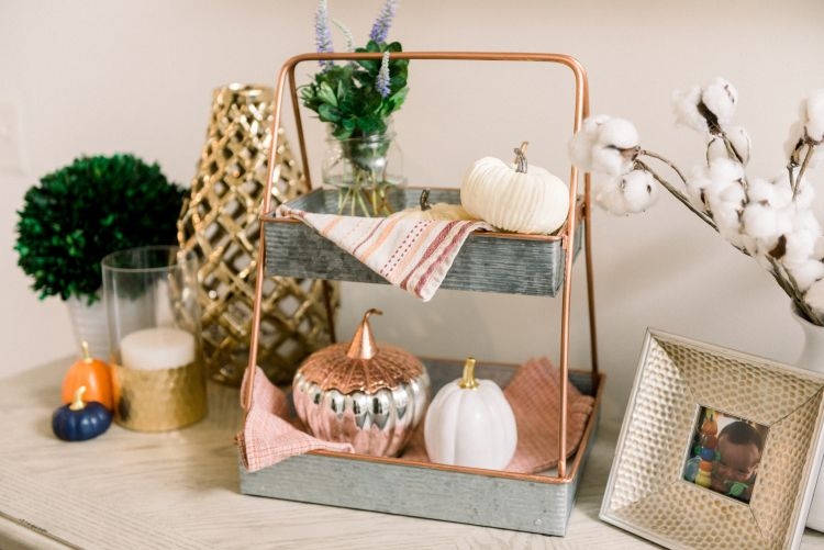 Fall Home Decor Ideas by Heather at MyLifeWellLoved // #falldecor #fall #DIYdecor #momhack