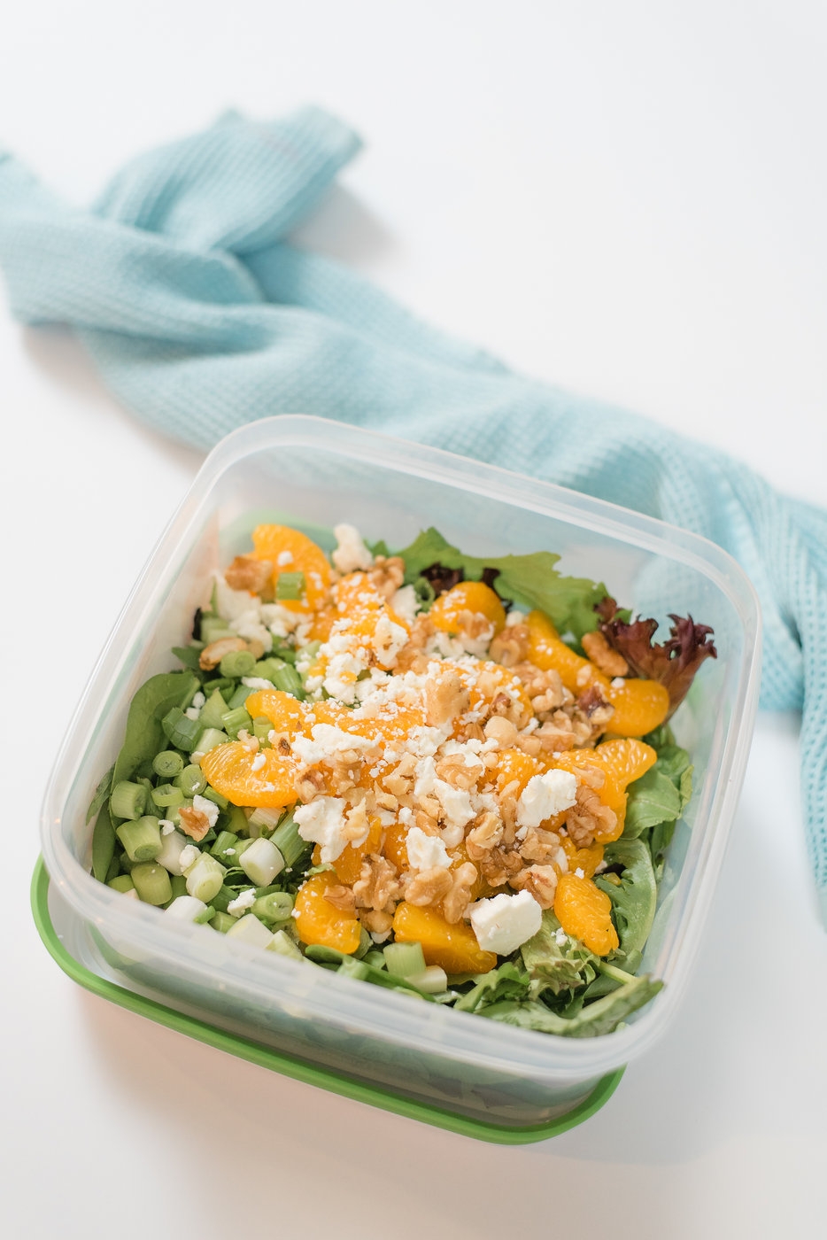 Mandarin Orange Salad Recipe by Alabama Life + Food blogger, Heather Brown // My Life Well Loved