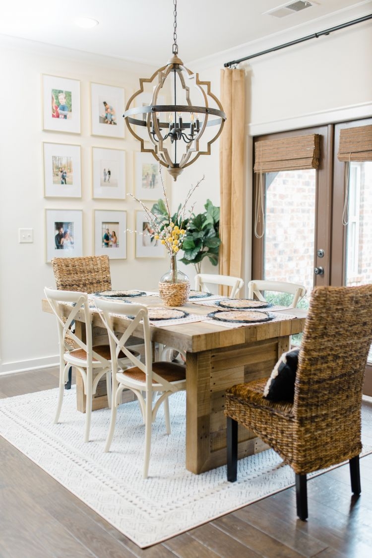 A gorgeous dining room makeover by Alabama life + style blogger, Heather Brown // My Life Well Loved