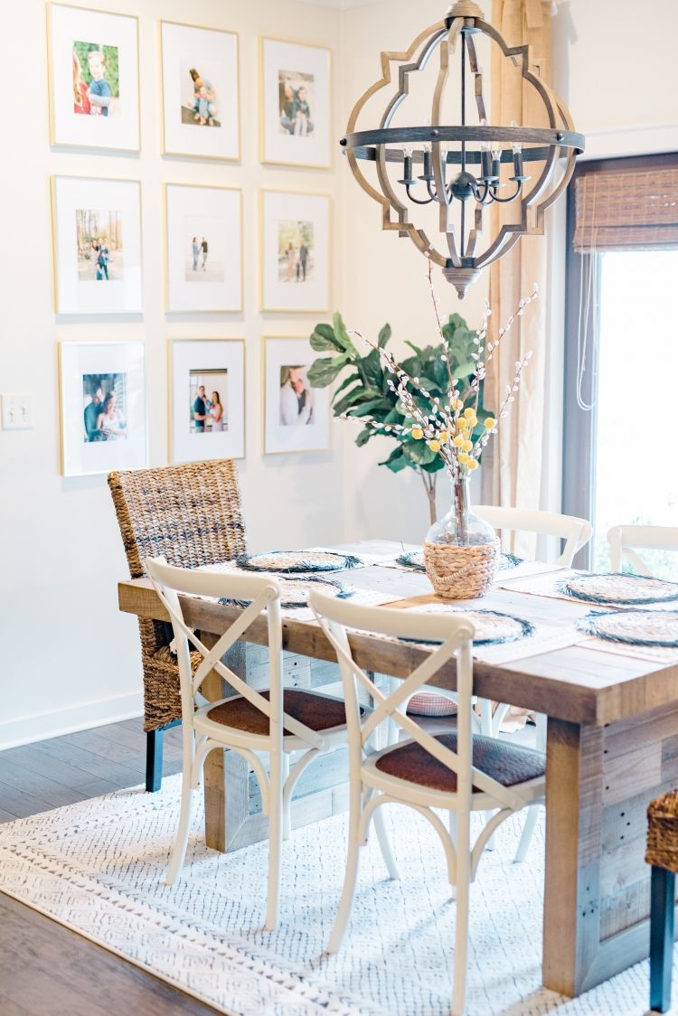 A gorgeous dining room makeover by Alabama life + style blogger, Heather Brown // My Life Well Loved