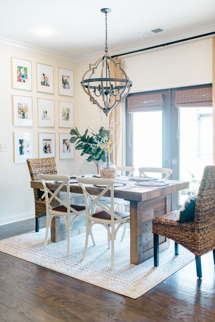 A gorgeous dining room makeover by Alabama life + style blogger, Heather Brown // My Life Well Loved