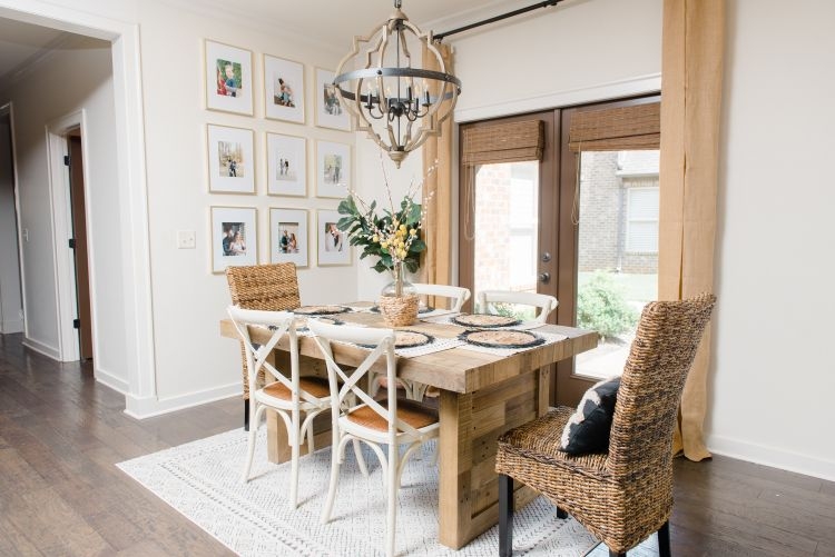 A gorgeous dining room makeover by Alabama life + style blogger, Heather Brown // My Life Well Loved