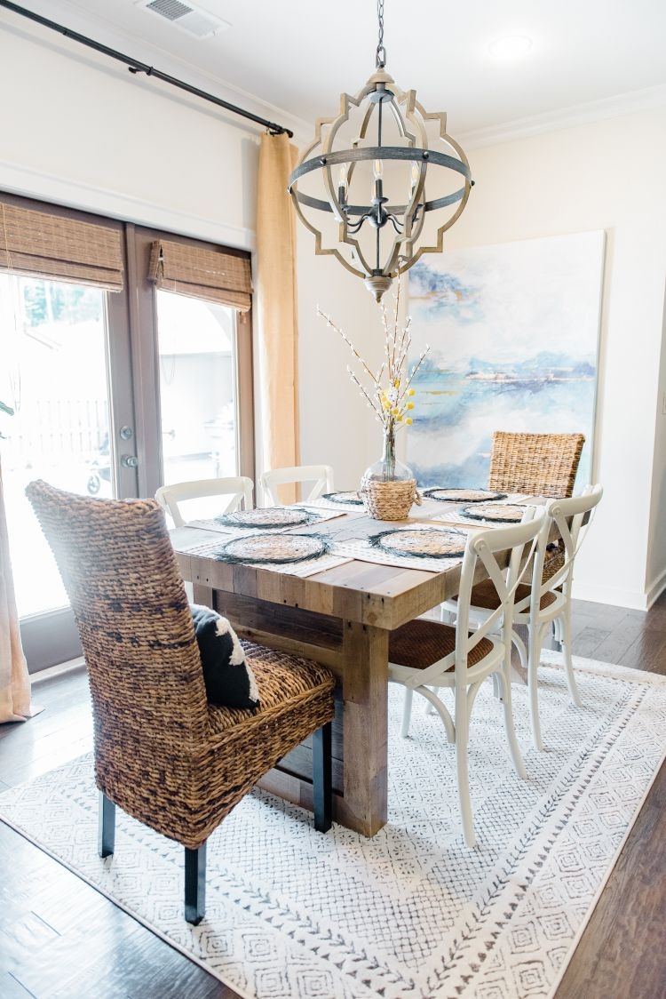 A gorgeous dining room makeover by Alabama life + style blogger, Heather Brown // My Life Well Loved