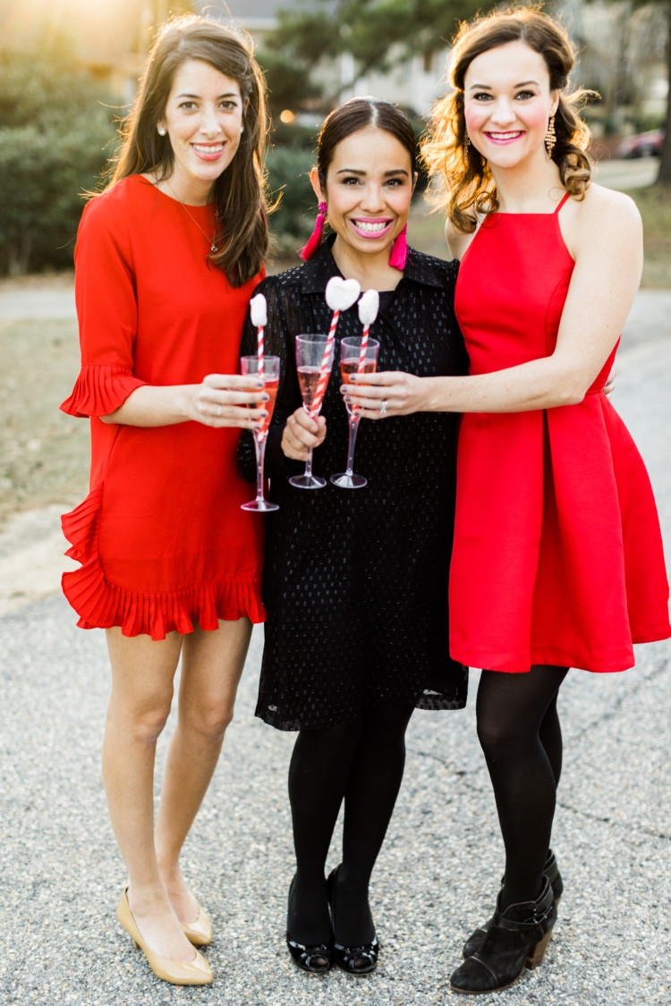 Moms Night In Party Ideas // Galentine's Day Girlfriends Night In Idea from Heather of MyLifeWellLoved.com