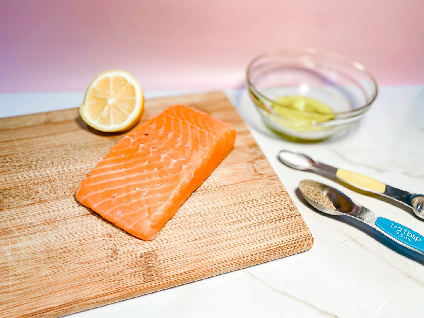 Mom + health blogger, My Life Well Loved, shares her clean eating salmon recipe.