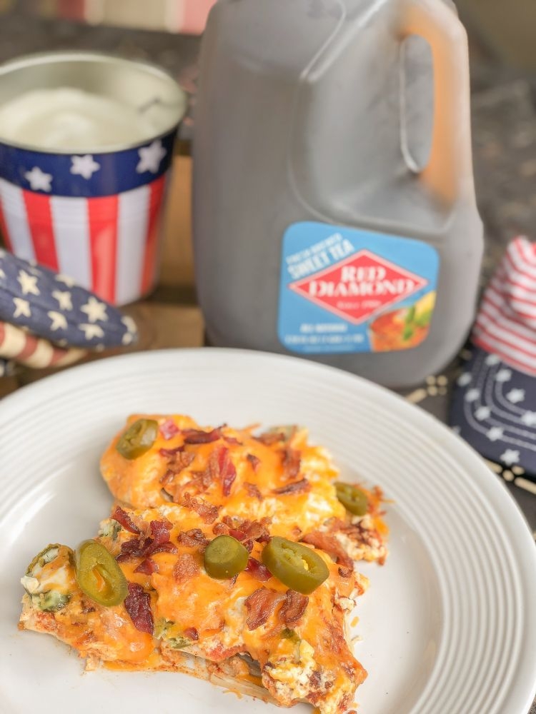 Labor Day BBQ Idea: Jalepeno Popper Chicken Recipe by Life + Style blogger, Heather Brown // My Life Well Loved