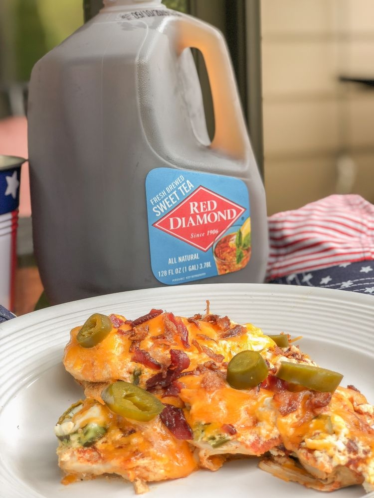 Labor Day BBQ Idea: Jalepeno Popper Chicken Recipe by Life + Style blogger, Heather Brown // My Life Well Loved