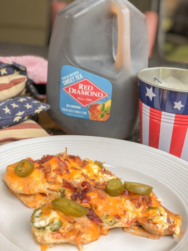 Labor Day BBQ Idea: Jalepeno Popper Chicken Recipe by Life + Style blogger, Heather Brown // My Life Well Loved