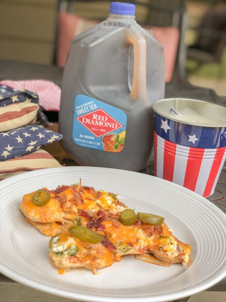 Labor Day BBQ Idea: Jalepeno Popper Chicken Recipe by Life + Style blogger, Heather Brown // My Life Well Loved