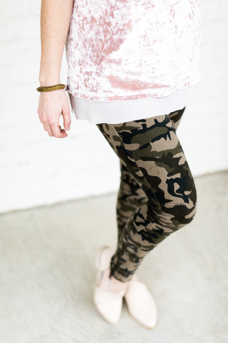 Mom Style Checklist + Camo and Girly Blush Pink from Heather of MyLifeWellLoved.com