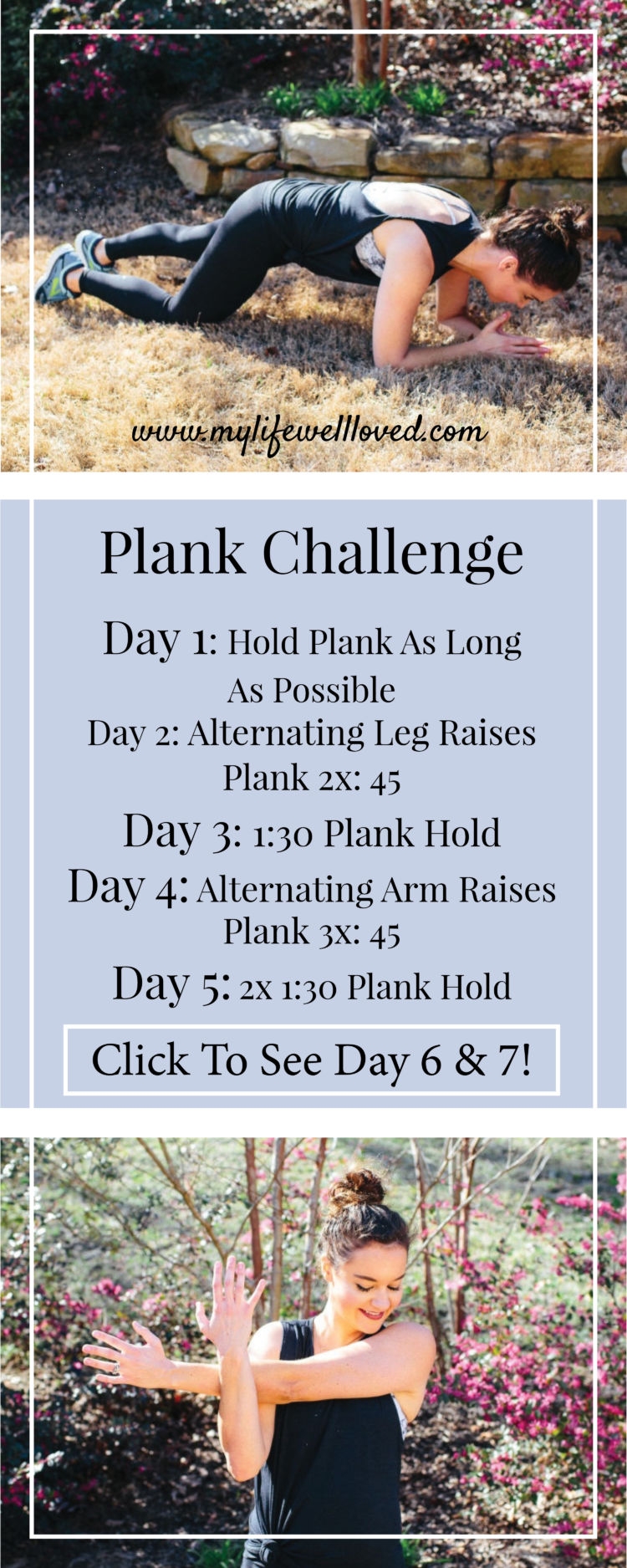 Plank Challenge with Birmingham Healthy Life + Style Blogger, Heather Brown #plankchallenge #fitmom #workout 