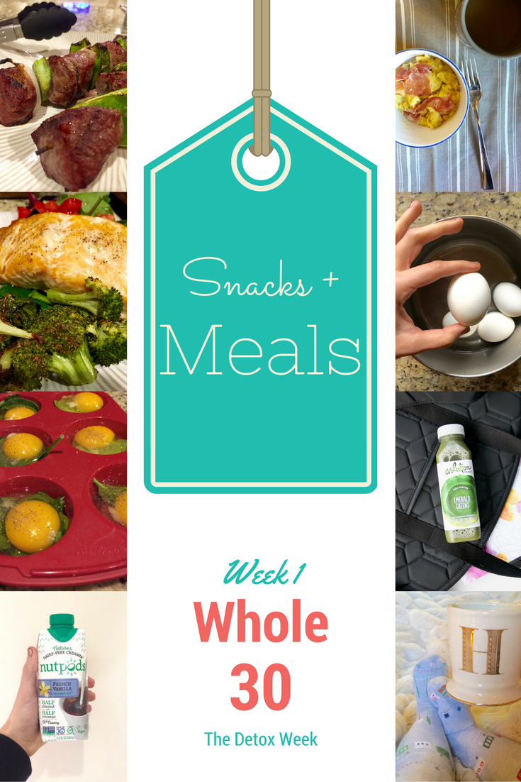 Whole30 Week 1 by healthy living AL blogger My Life Well Loved