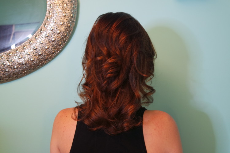 My Life Well Loved: New Mom Cut and Balayage Color