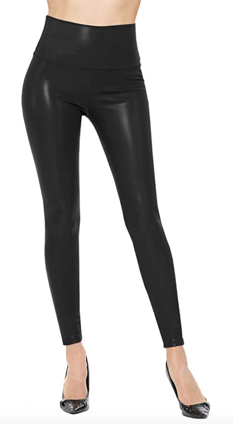 spanx faux leather leggings dupes