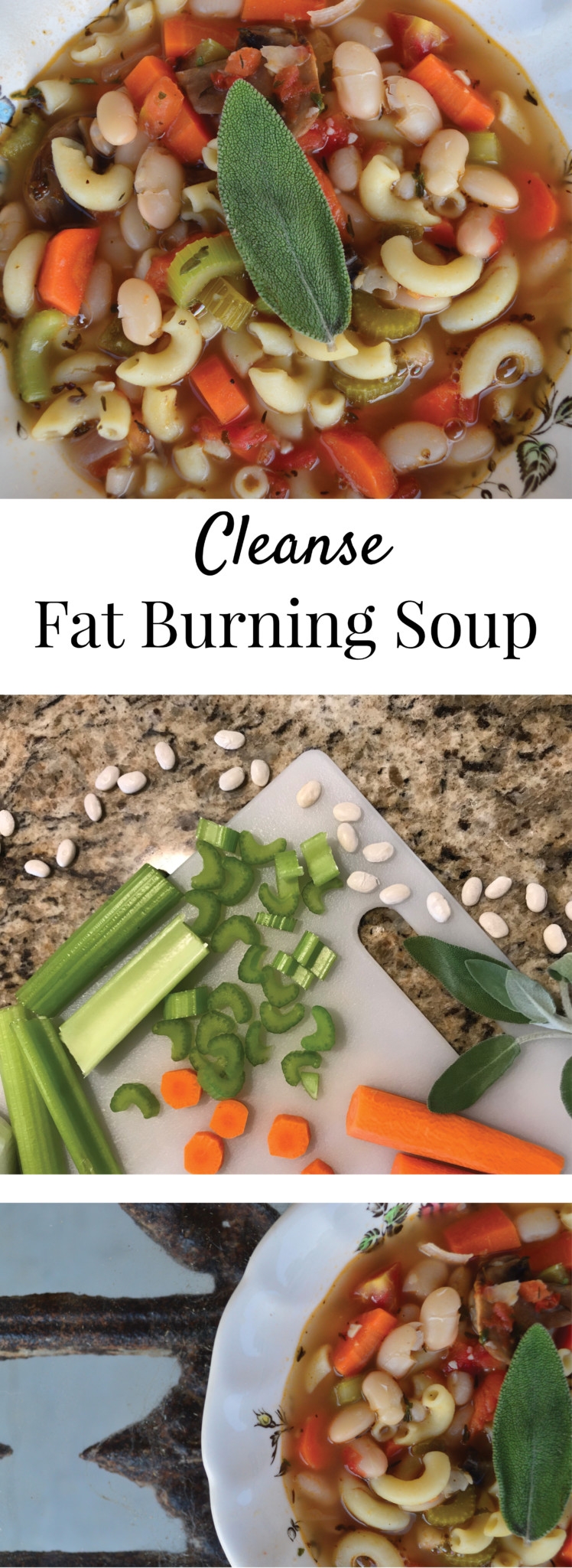 Cleanse Fat Burning Soup by Alabama Blogger Heather Brown // healthy eating // shed weight // veggie soup // light // 