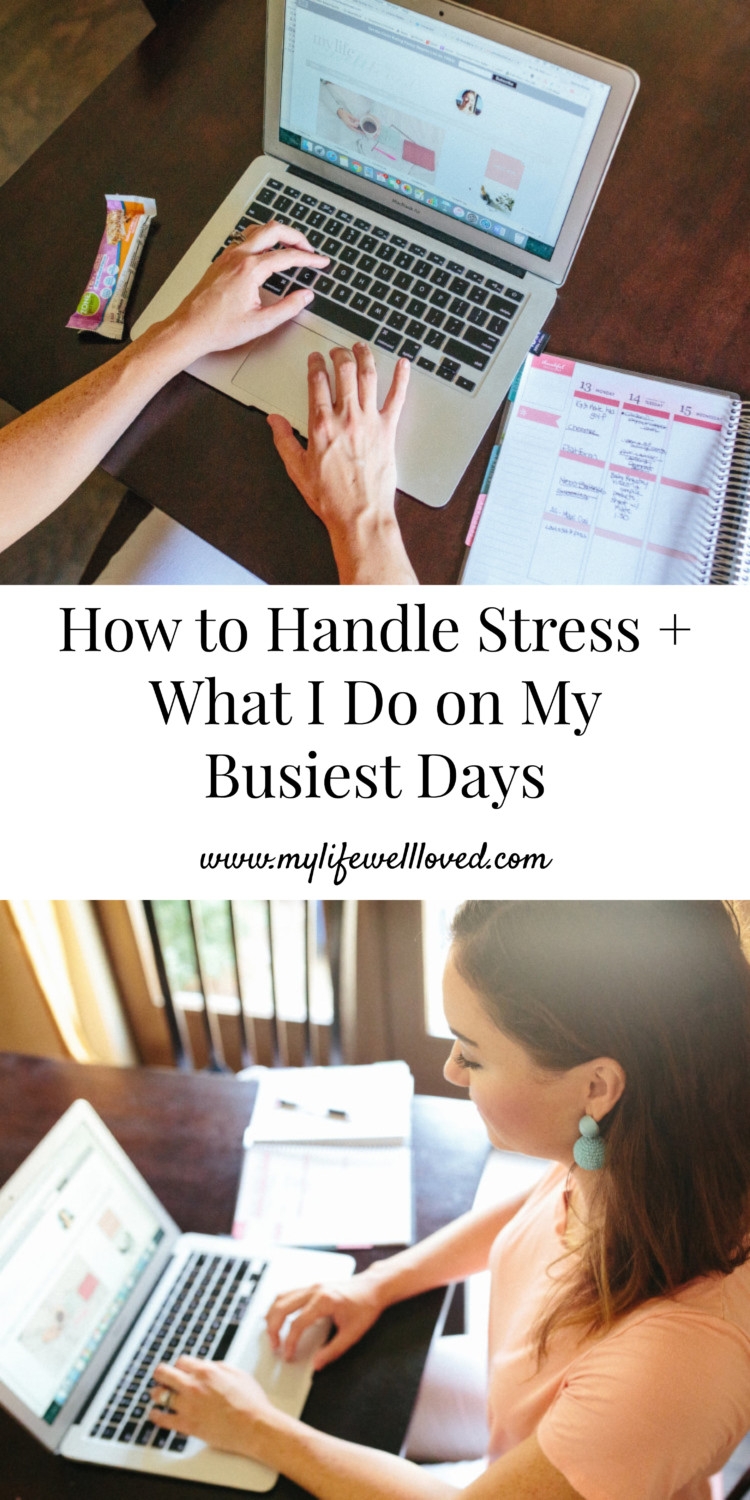 How To Handle Stress + What I DO on My Businest Days by alabama Blogger Heather Brown // 