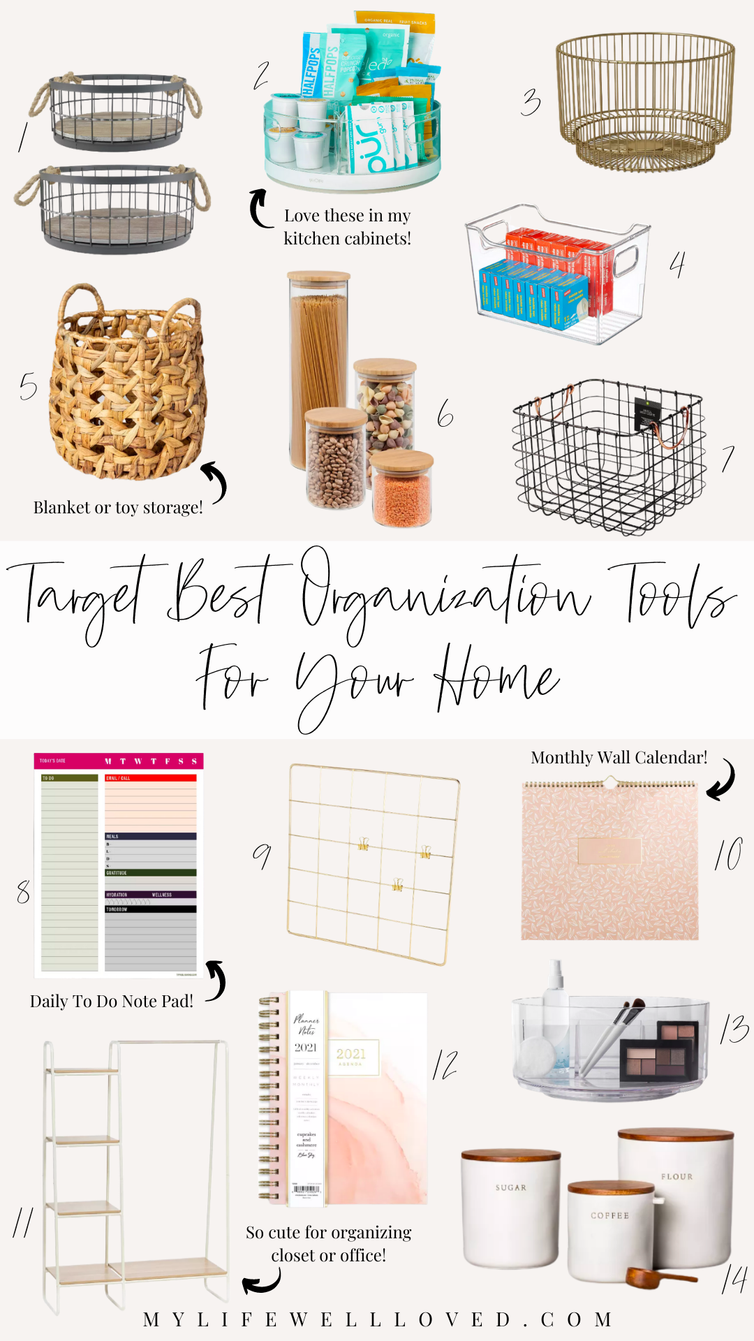 Target Favorites: The Best Organization Tools - Healthy By Heather Brown