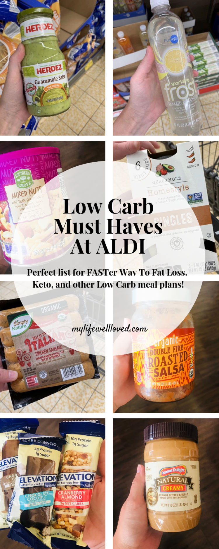 Low Carb Must Haves at ALDI by Health + Fitness Blogger, Heather Brown // My Life Well Loved