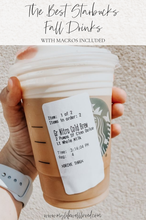 Top Starbucks Fall Drinks for FALL With Macros! Healthy By Heather Brown