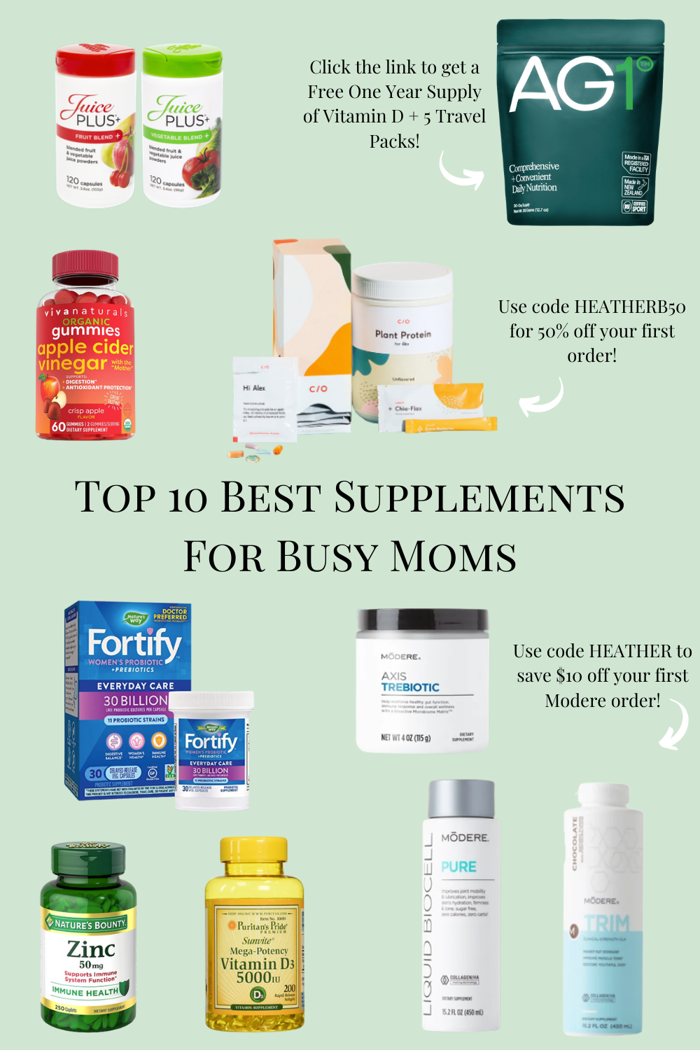 The Best Supplements For Busy Moms by Alabama Mom + Lifestyle blogger, Heather Brown // My Life Well Loved