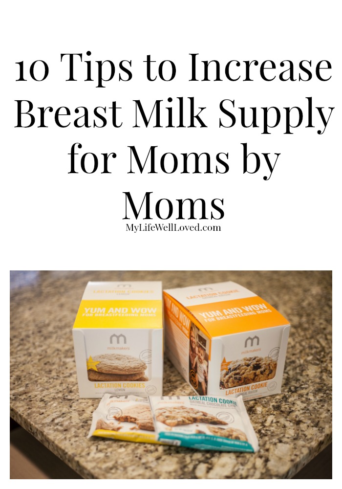 Tips for Boosting Milk Supply for Breast Feeding Moms by Moms