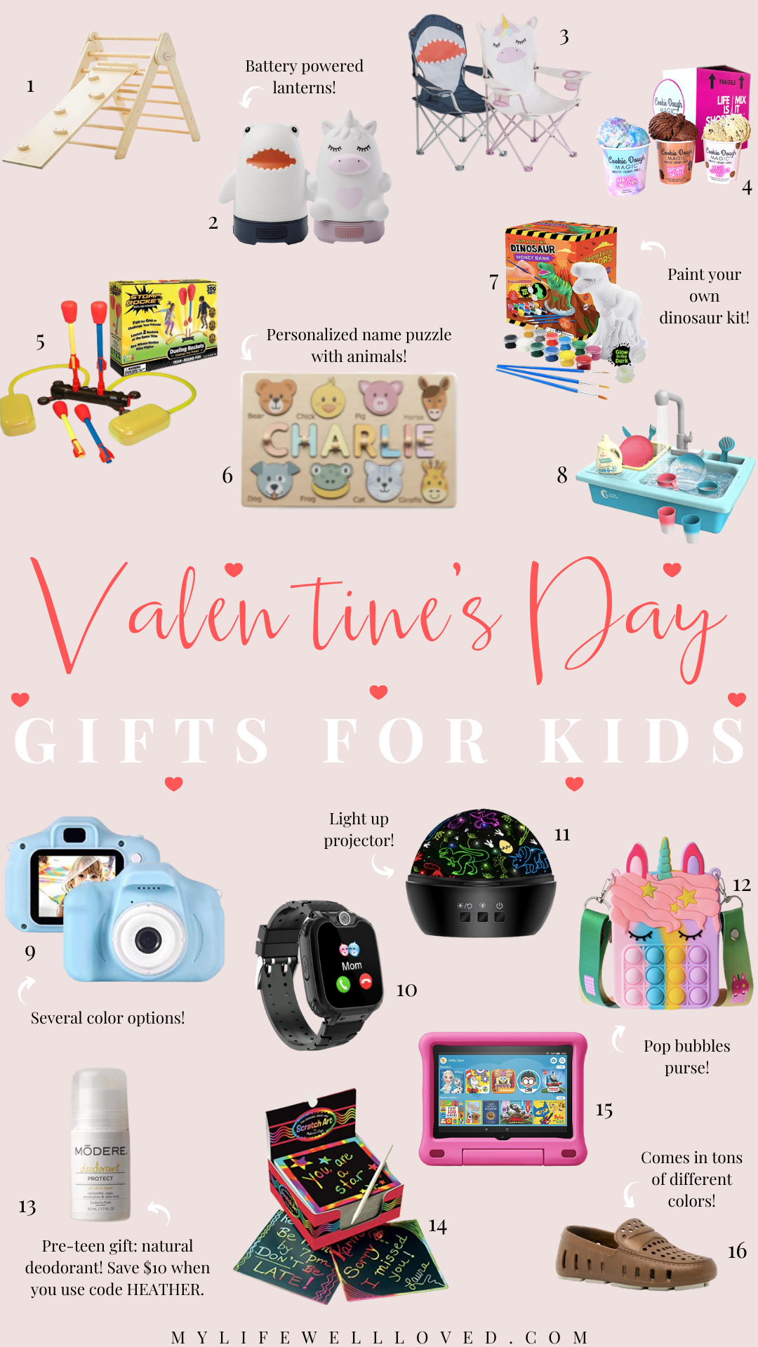 Valentines Day Gift Ideas For Boys & Girls by Alabama mom + lifestyle blogger, Heather Brown // My Life Well Loved