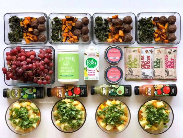 Whole30 Meal Prep by Alabama Health + Wellness blogger, Heather Brown // My Life Well Loved