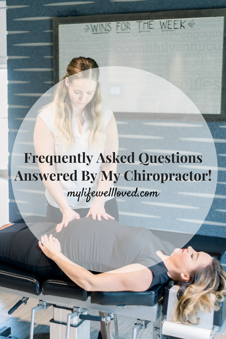 Sharing Answers to you Most Asked Pregnancy Chiropractor Questions on MyLifeWellLoved.com by AL Life + Style Blogger, Heather Brown // #pregnancy #chiropractor #FAQ