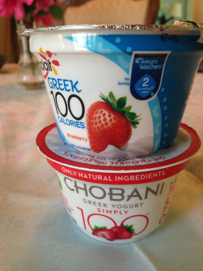 Yoplait and Chobani Taste Off