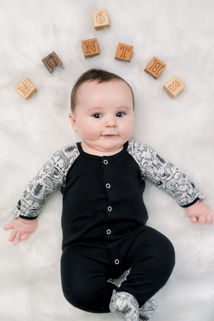 baby Finn 6 months milestones