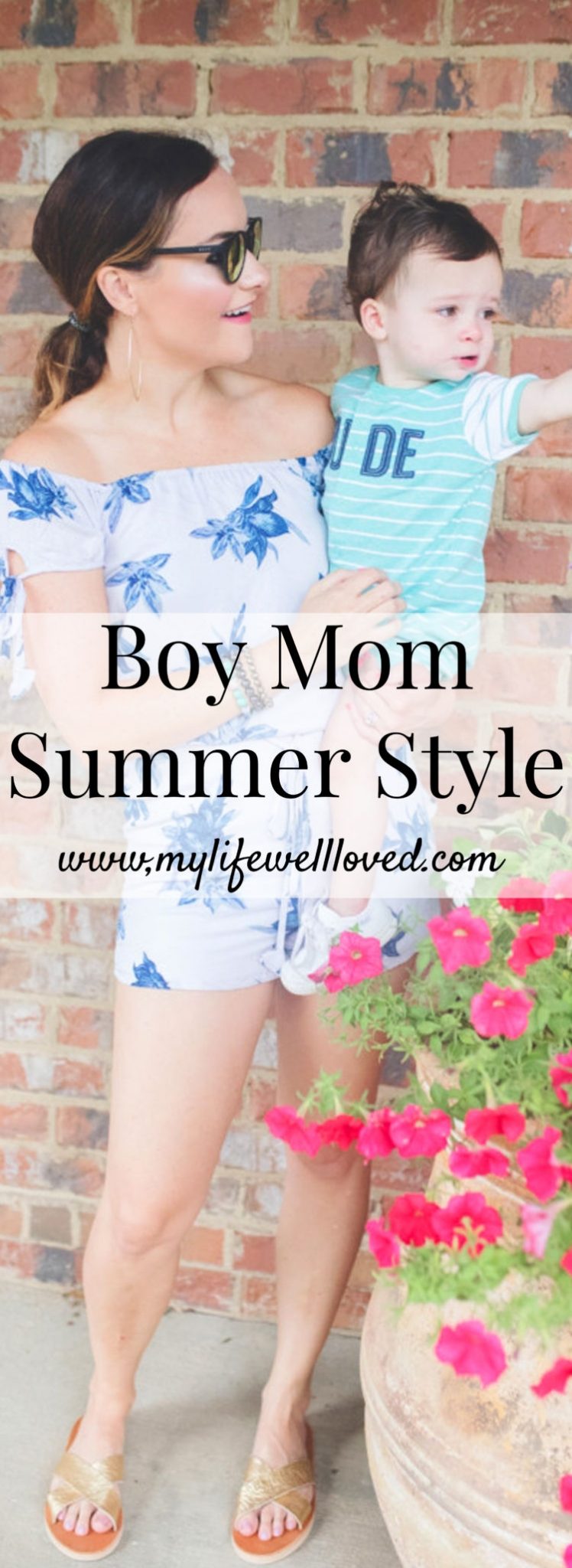 Boy Mom Style: Remedy Road Ethically Made Items Styled by Heather Brown of MyLifeWellLoved.com // Mom Fashion // Pinterest Graphic