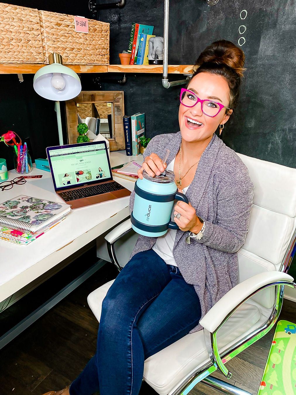 Alabama mom + lifestyle blogger, My Life Well Loved, shares her tips for working from home as a mom. Click here to read!