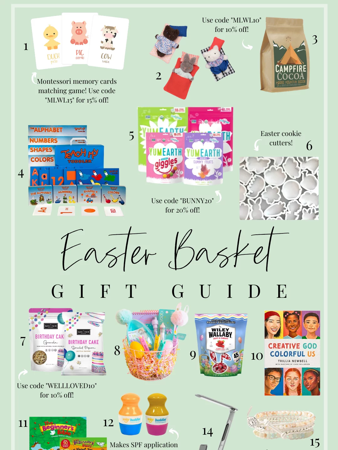 Mom + lifestyle blogger, My Life Well Loved, shares her Easter Basket ideas for boys and girls! Click NOW to shop them all!