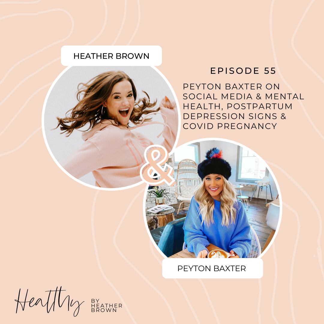 Christian Birmingham podcaster & health coach, Heather Brown, interviews Peyton Baxter on postpartum depression signs.