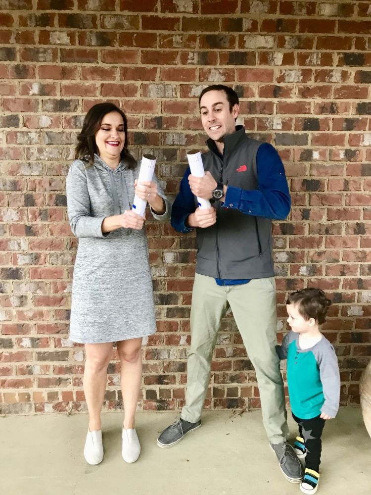 Gender Reveal from Alabama blogger Heather of MyLifeWellLoved.com // pregnancy update #genderreveal #babyboy