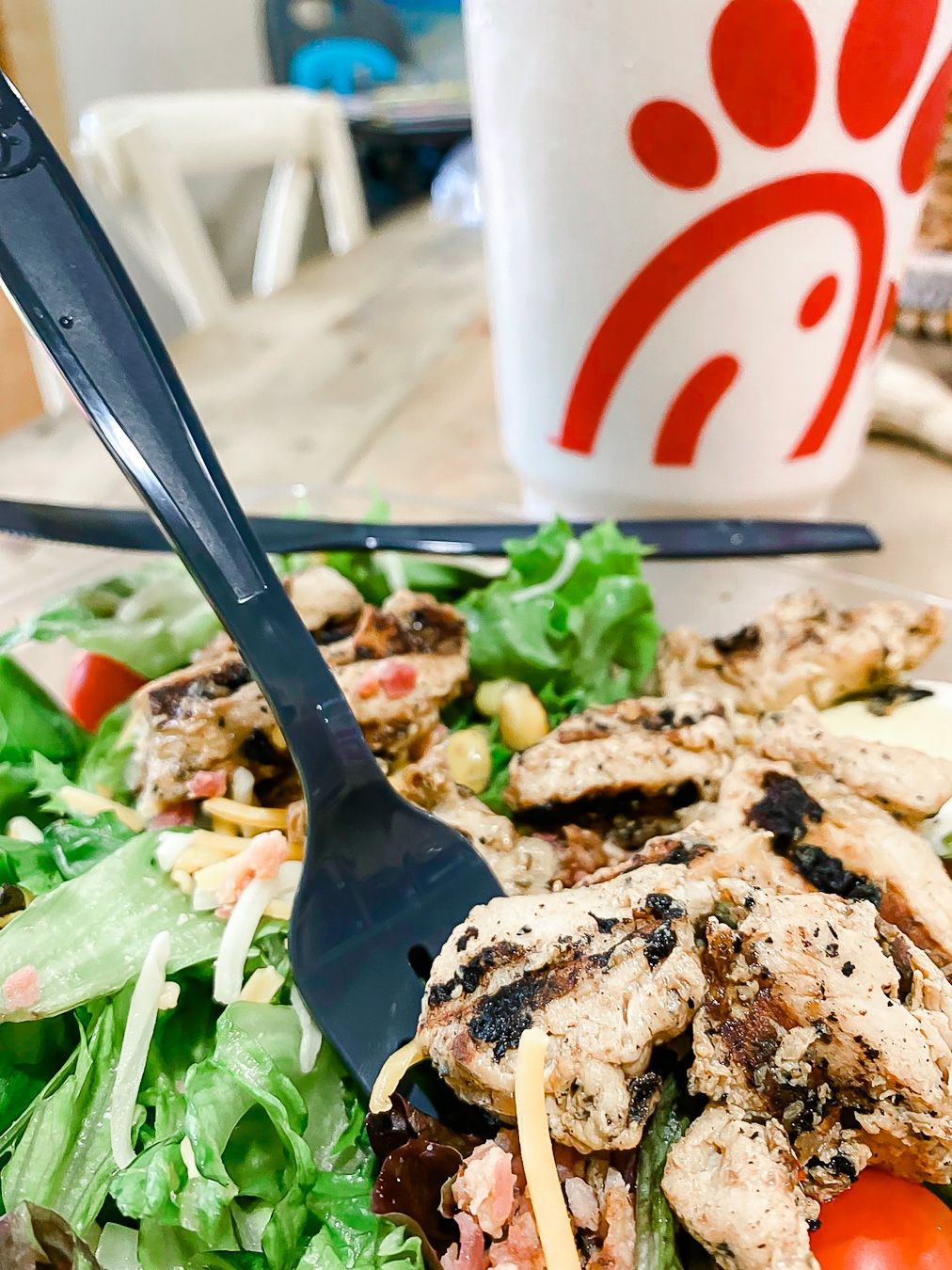 4 Healthy Chick-fil-A Low Carb Dinners by Alabama Food + Healthy Lifestyle blogger, My Life Well Loved.