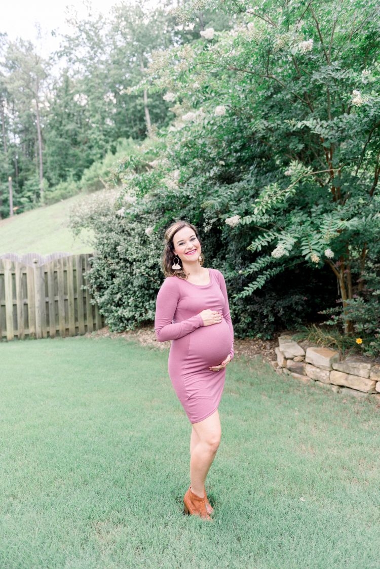 Thirty-six weeks pregnant