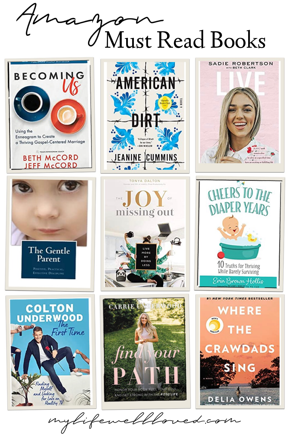 Best Books For Moms by Alabama Life + Mommy Blogger, Heather Brown // My Life Well Loved