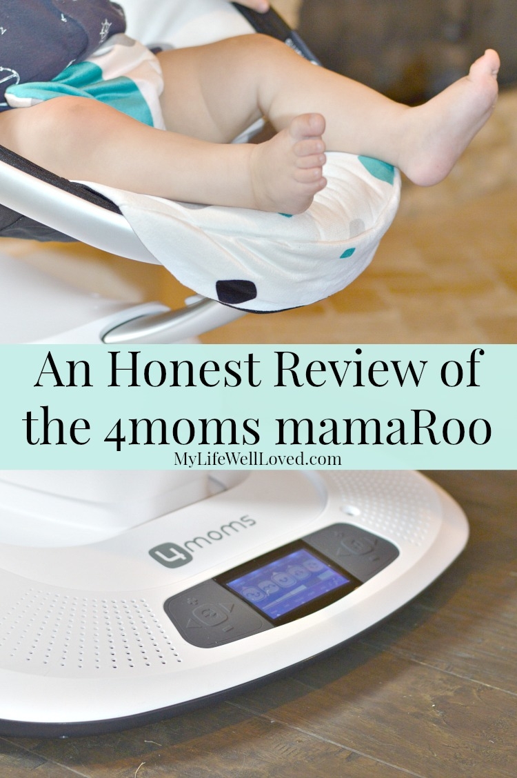 My Life Well Loved: 4moms mamaroo swing review. Baby boy loves it...even later on in his first year, he loves the colored balls that hang above!