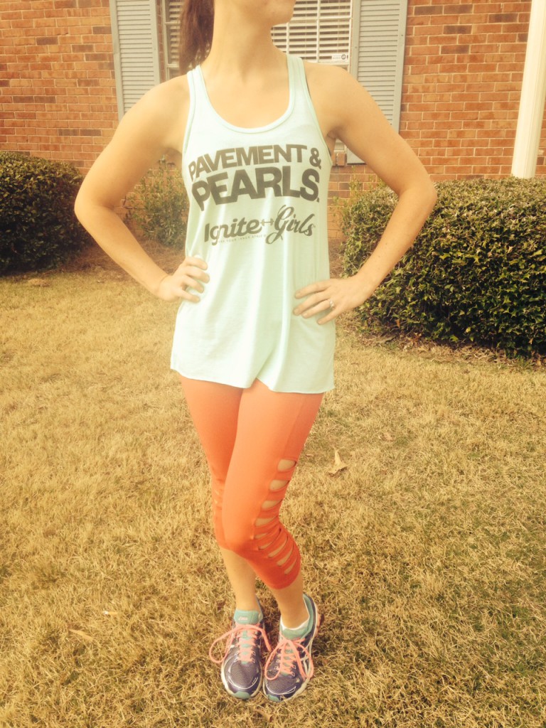 Pavement & Pearls Tank from Ignite Girls