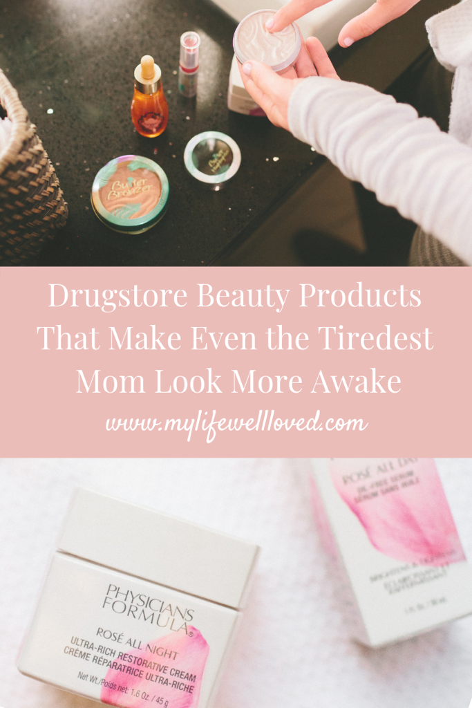 Sharing my favorite drugstore beauty and skincare products including Physician Formula's Rosé All Night Cream by Heather Brown at My Life Well Loved // #nightcream #drugstorebeauty #affordableskincare