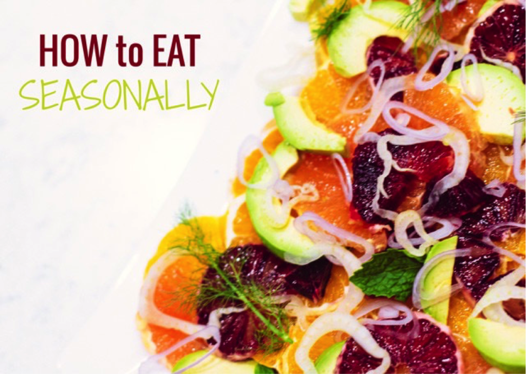 how to eat seasonally